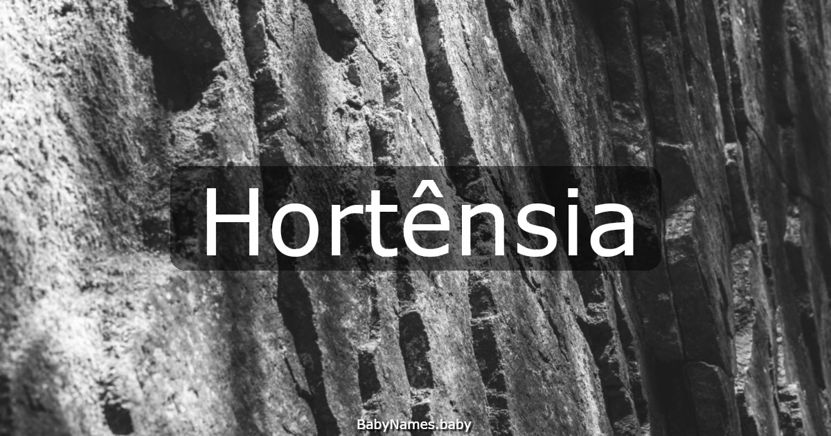 Hortênsia