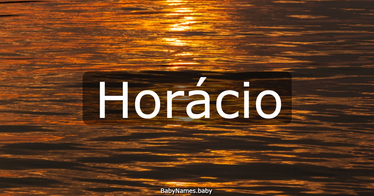 Horácio