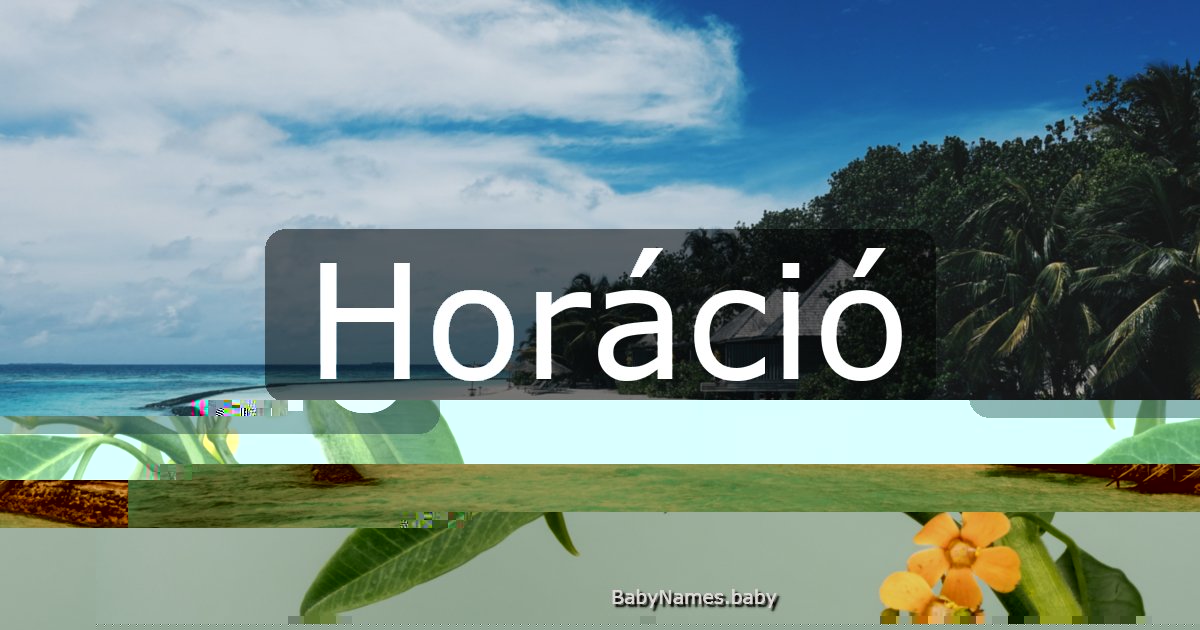 Horáció