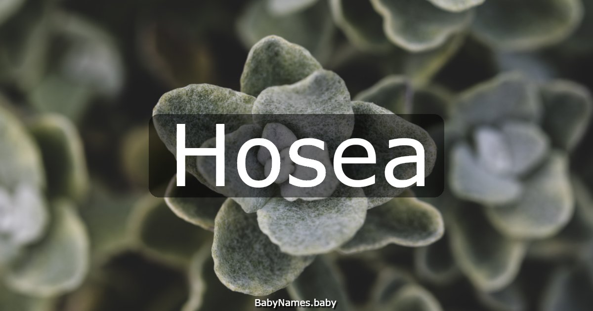 Hosea