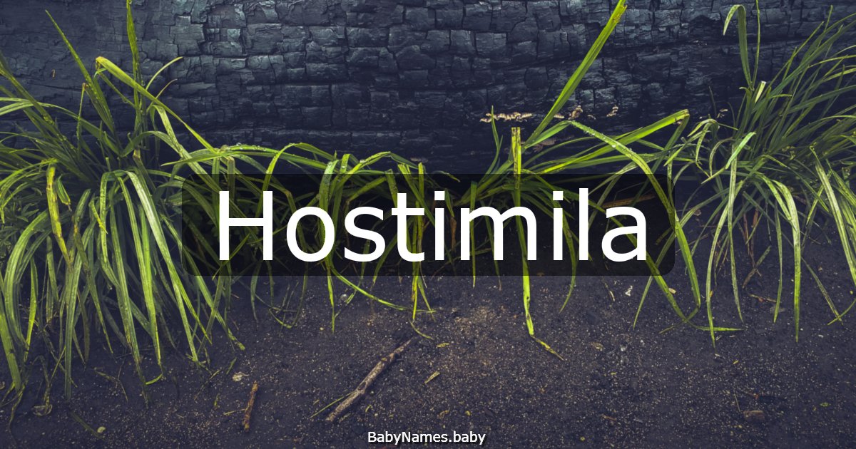 Hostimila
