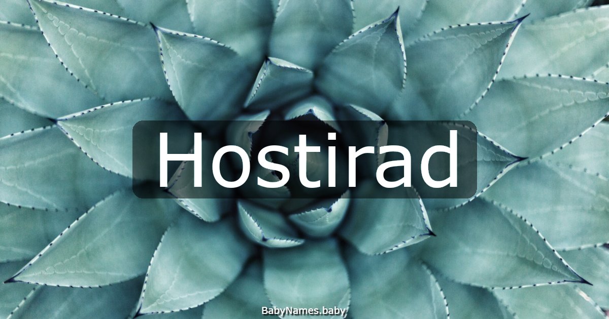 Hostirad