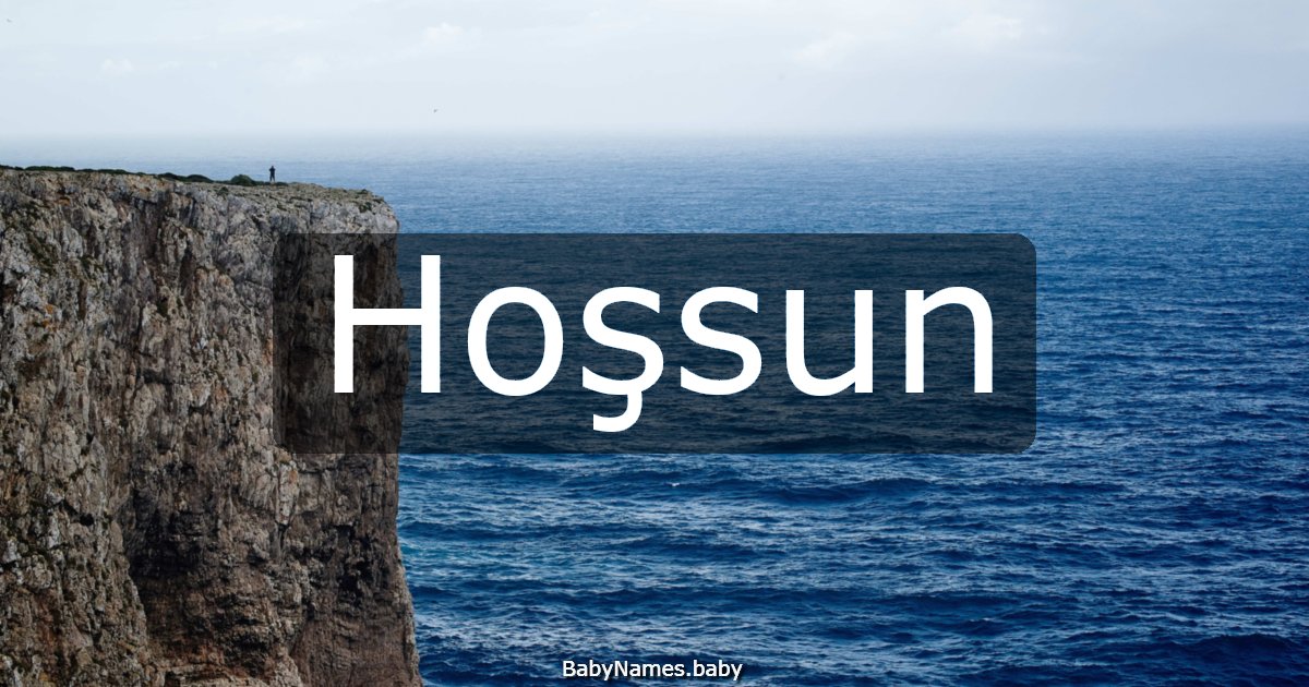Hoşsun