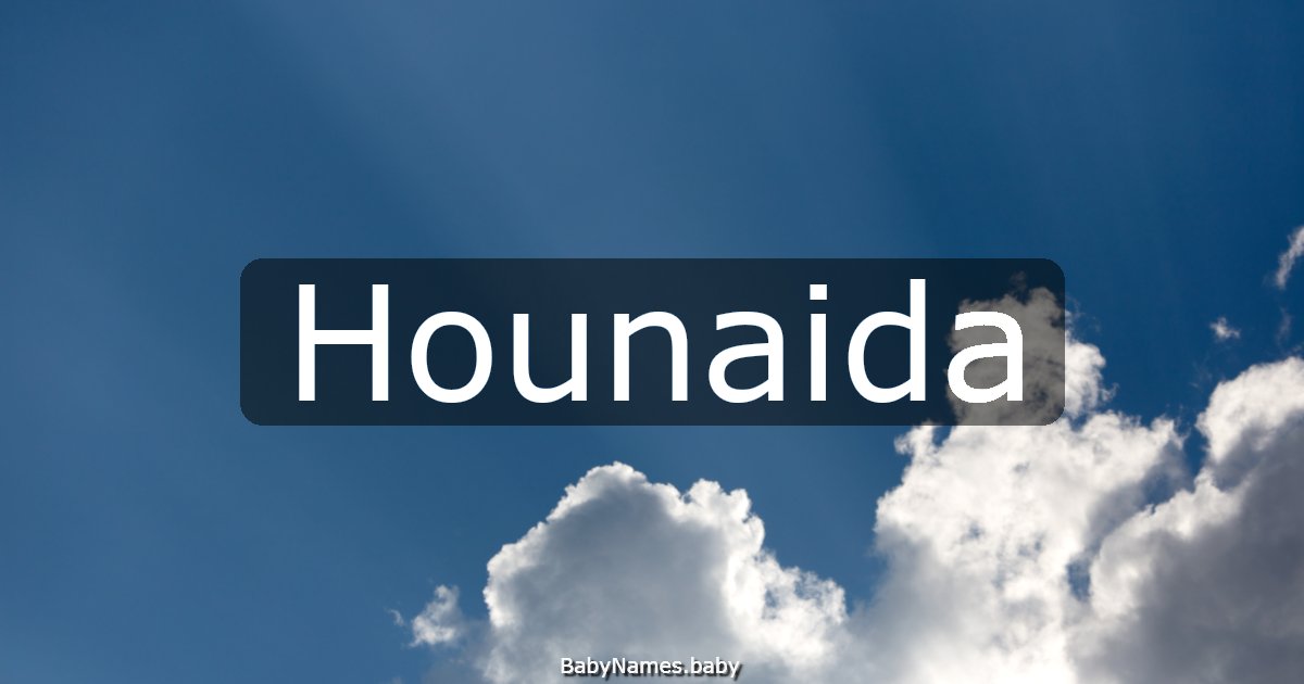 Hounaida