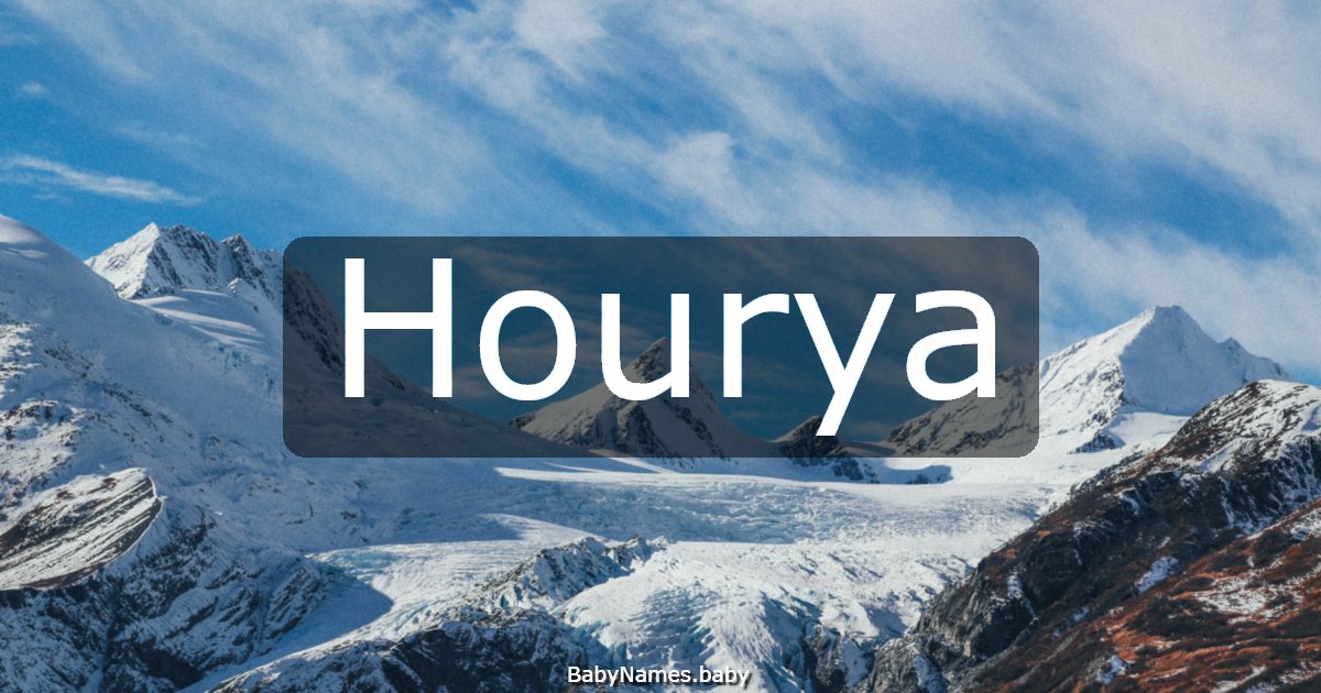 Hourya