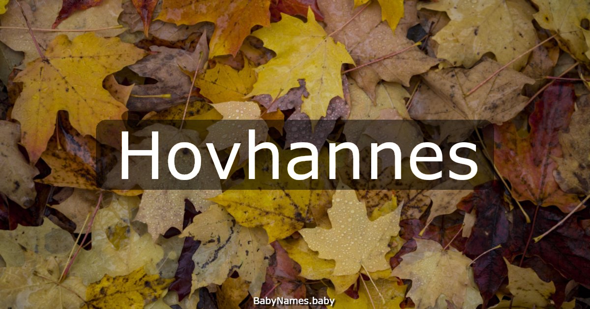 Hovhannes