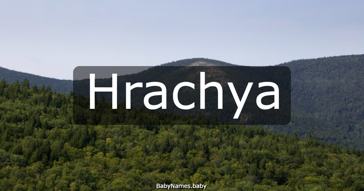 Hrachya
