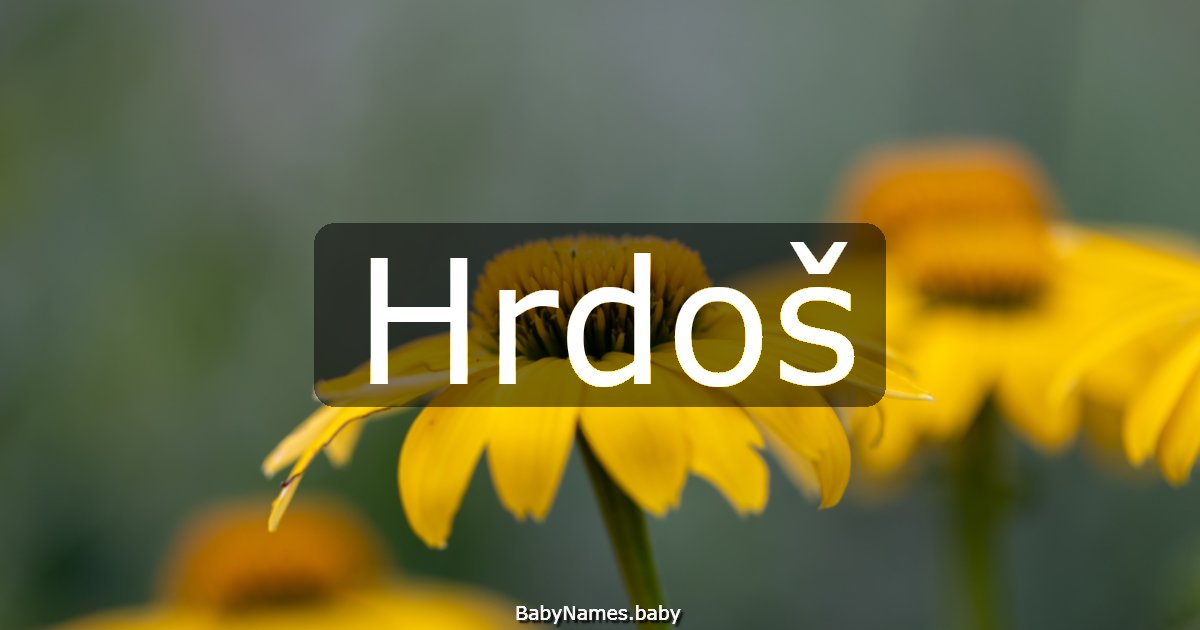 Hrdoš