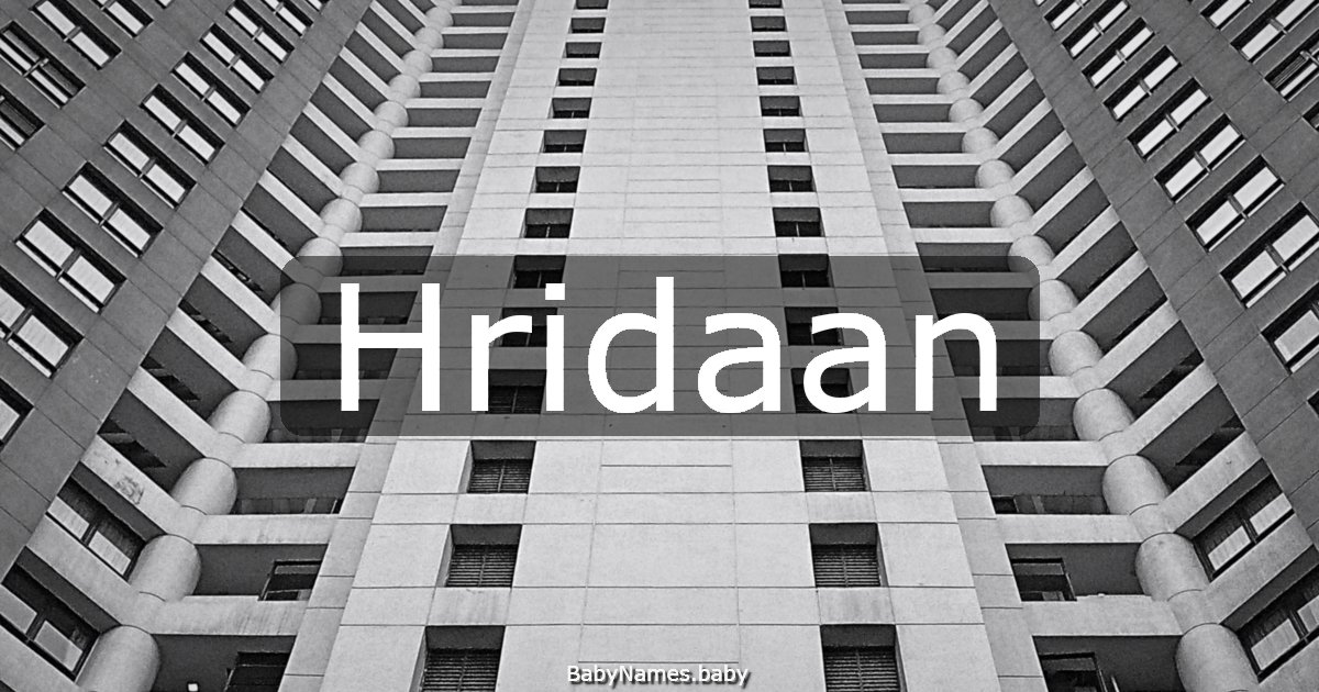 Hridaan