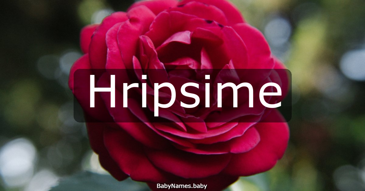 Hripsime