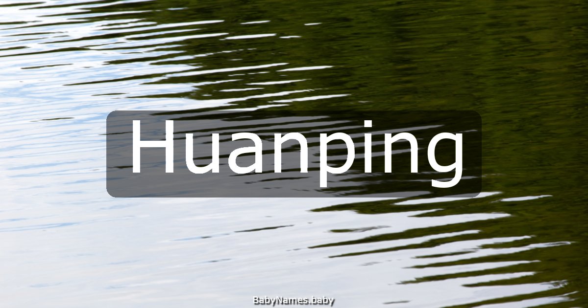 Huanping