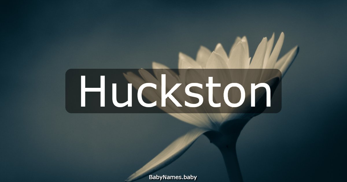 Huckston