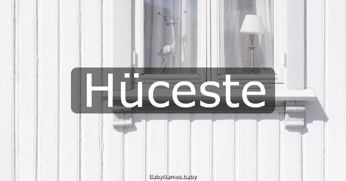 Hüceste