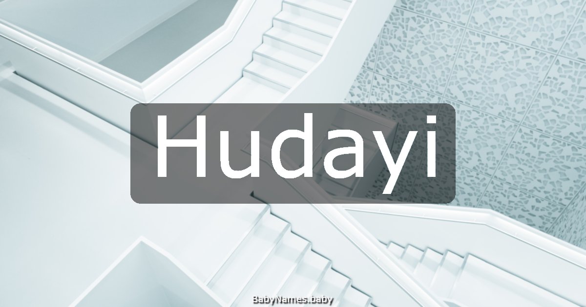 Hudayi