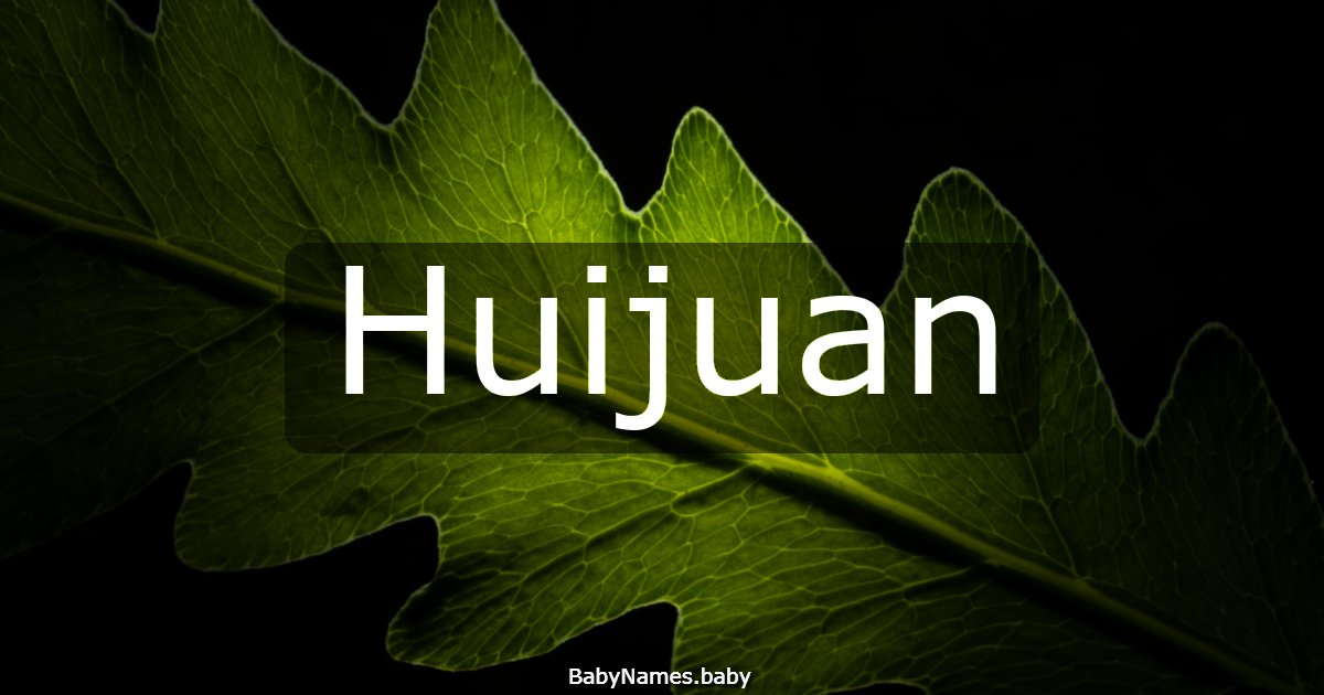 Huijuan