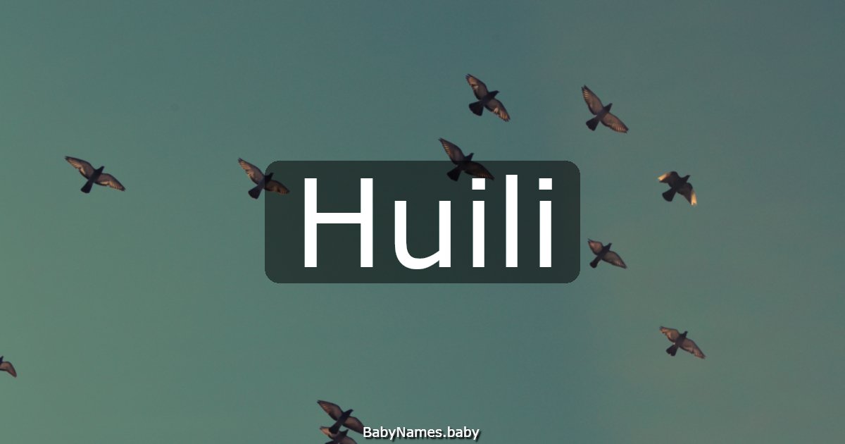 Huili