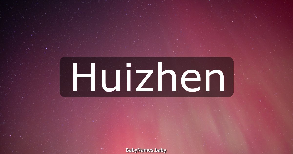 Huizhen
