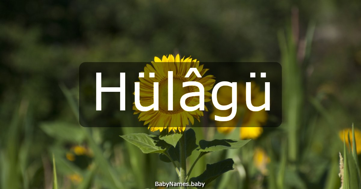 Hülâgü