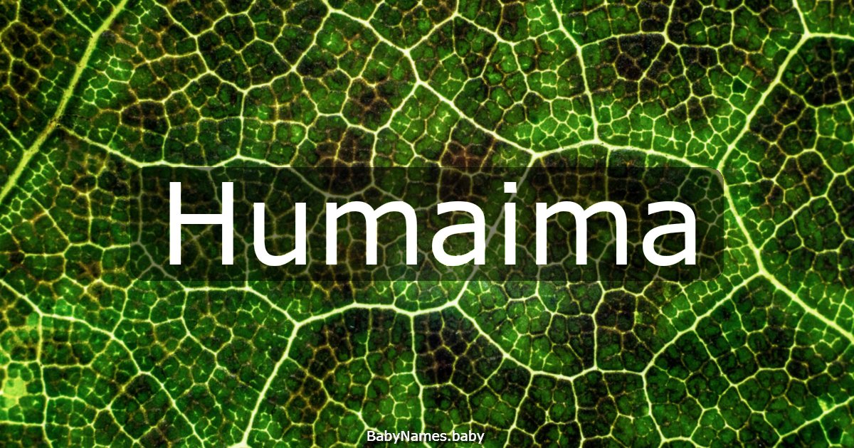 Humaima