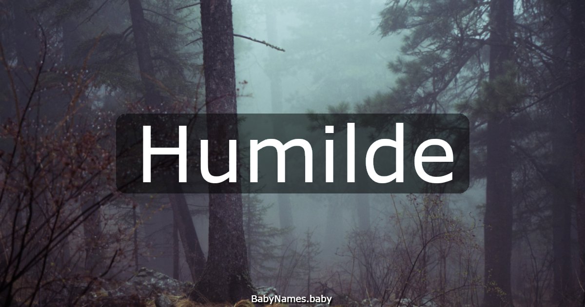 Humilde