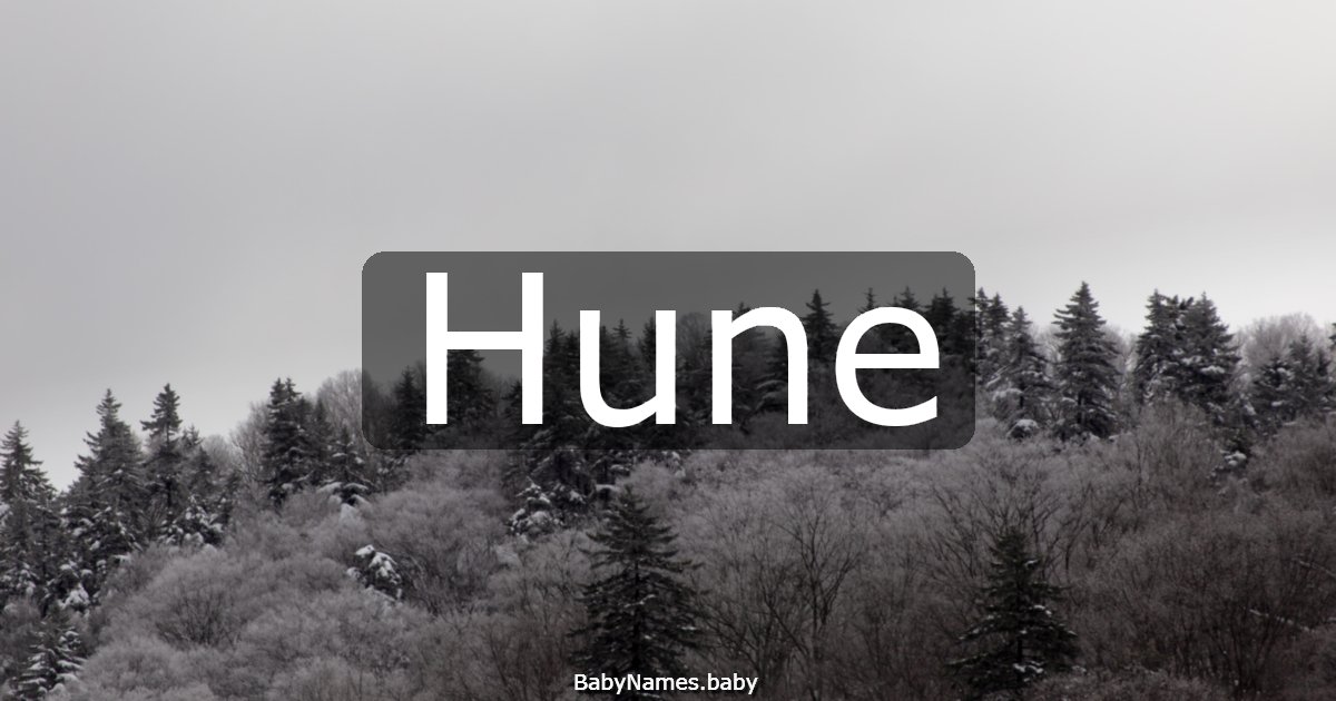 Hune