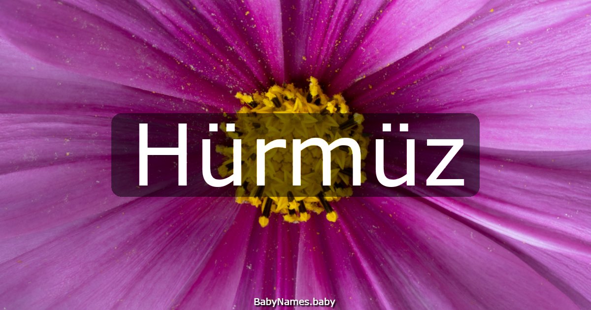Hürmüz