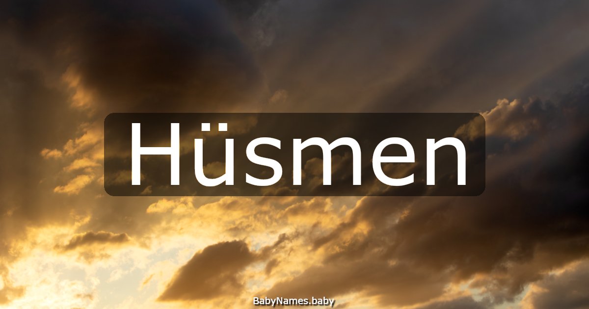 Hüsmen