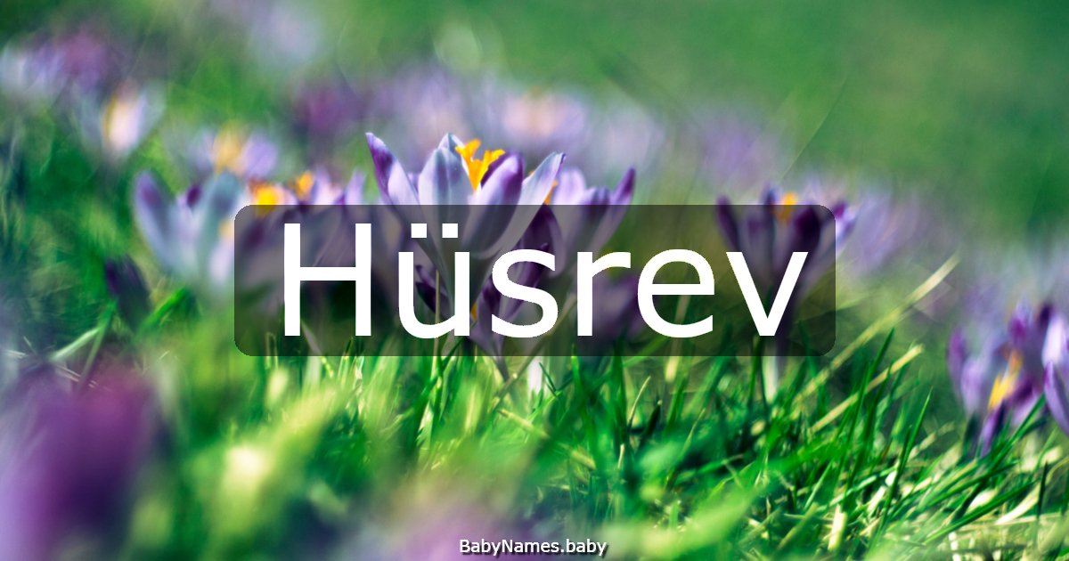 Hüsrev