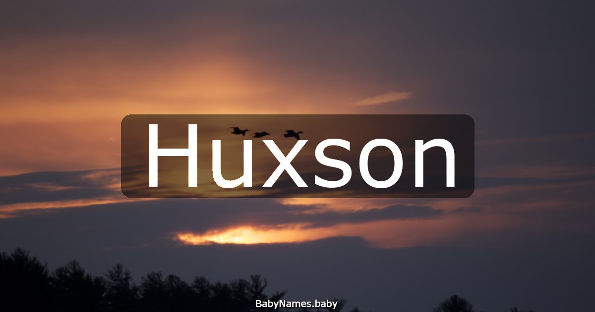Huxson