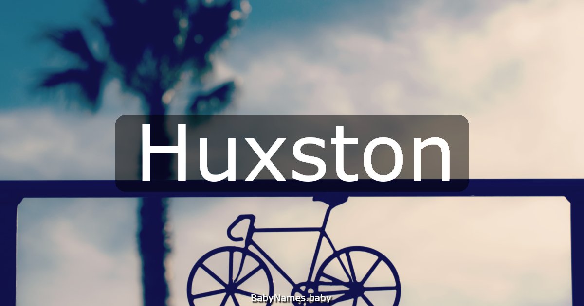 Huxston