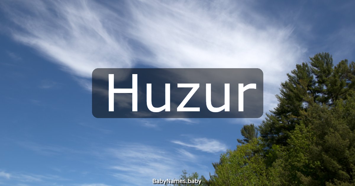 Huzur