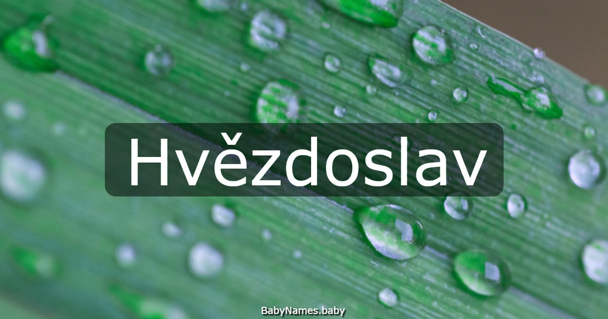 Hvězdoslav
