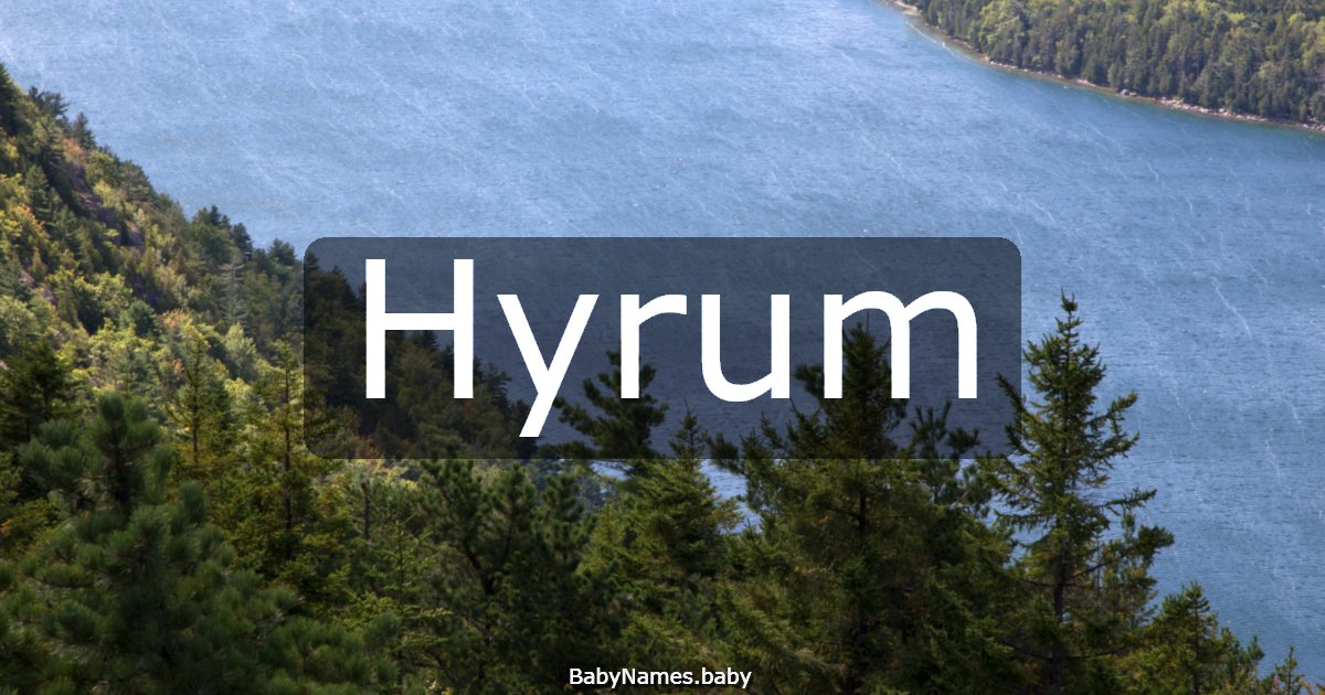Hyrum