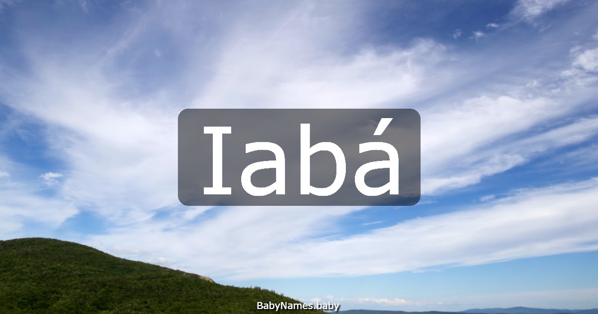Iabá