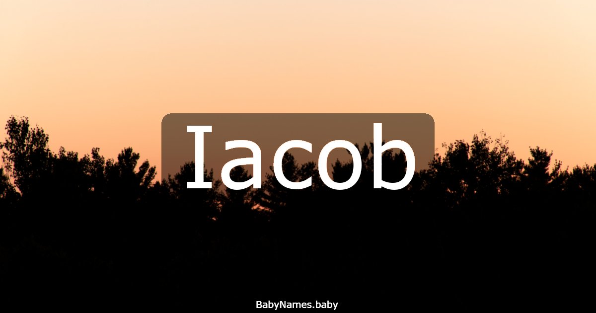 Iacob