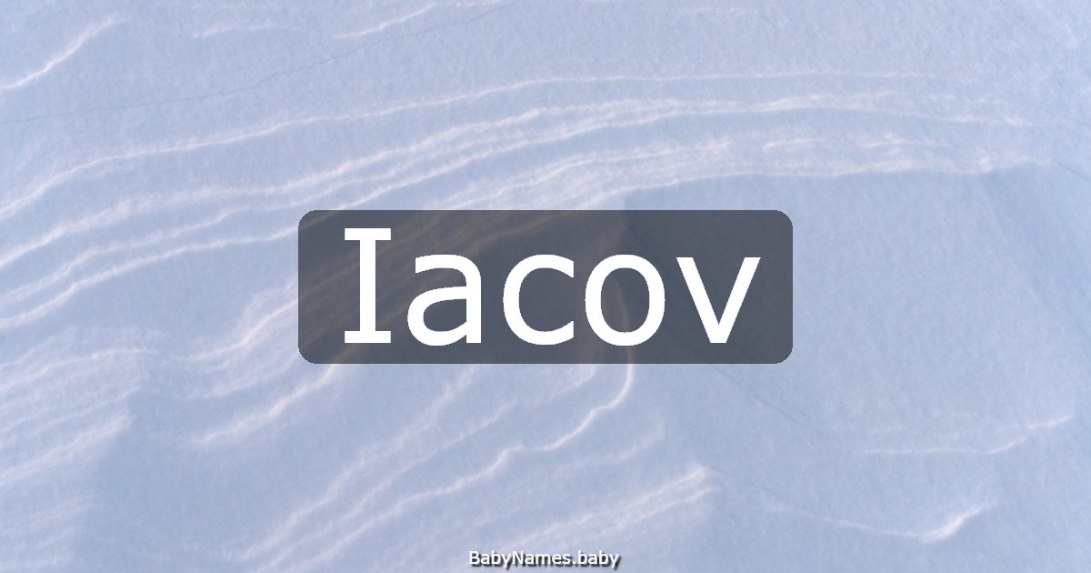 Iacov