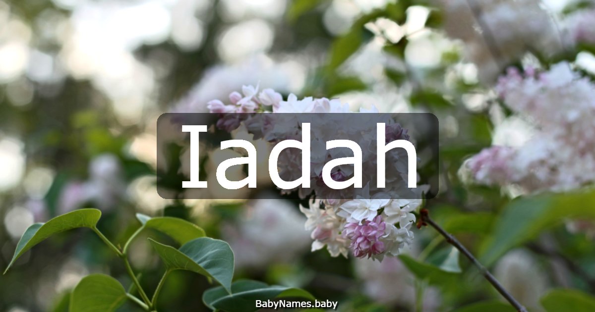 Iadah
