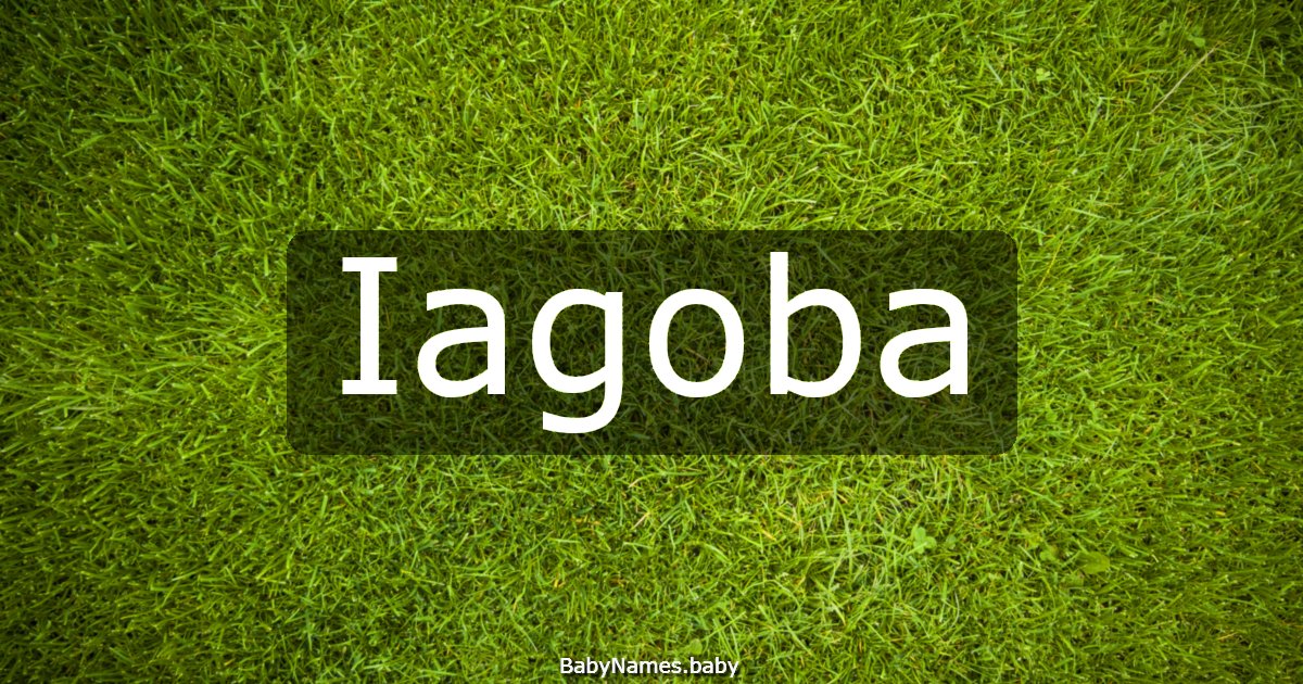 Iagoba