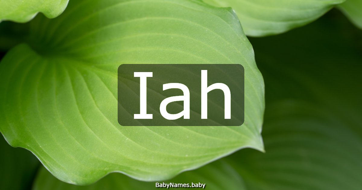 Iah