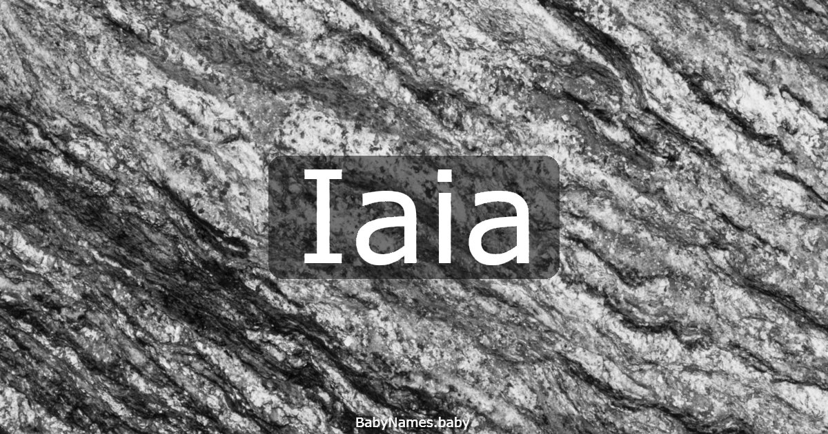 Iaia