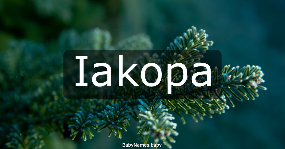 Iakopa