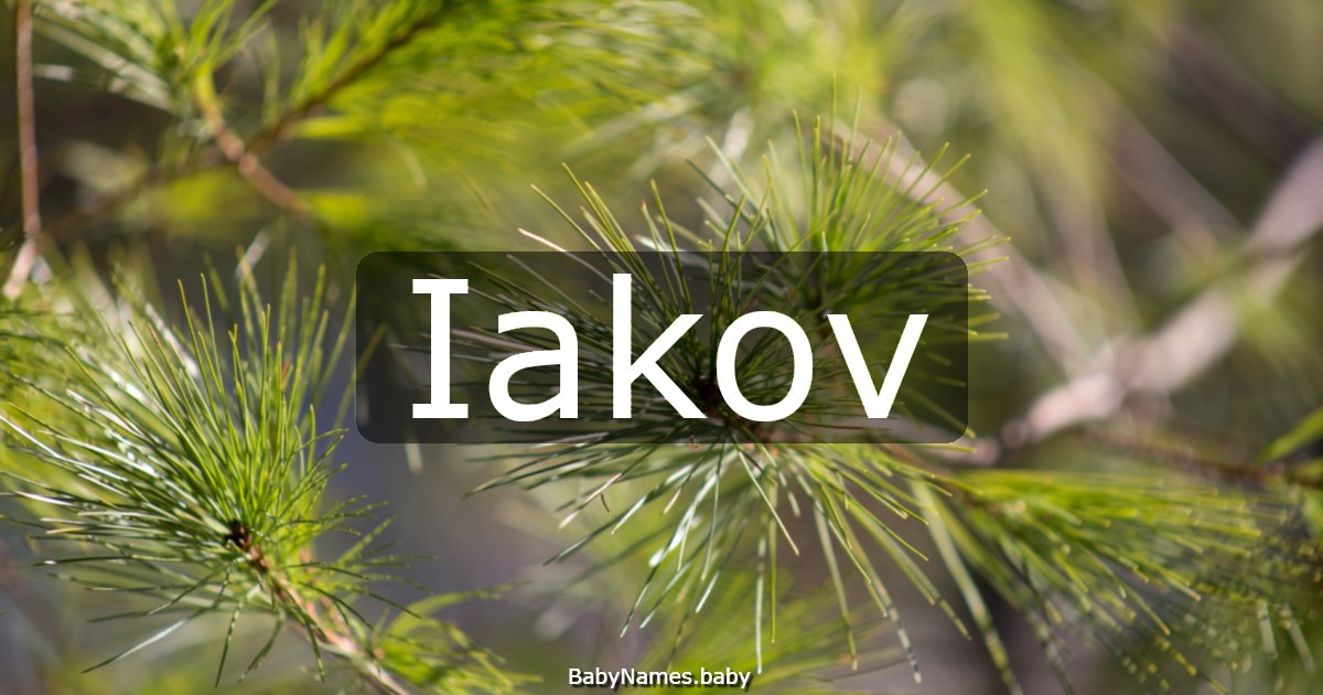 Iakov