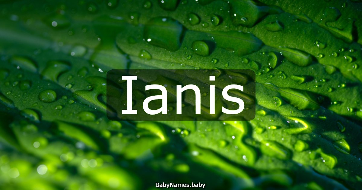 Ianis