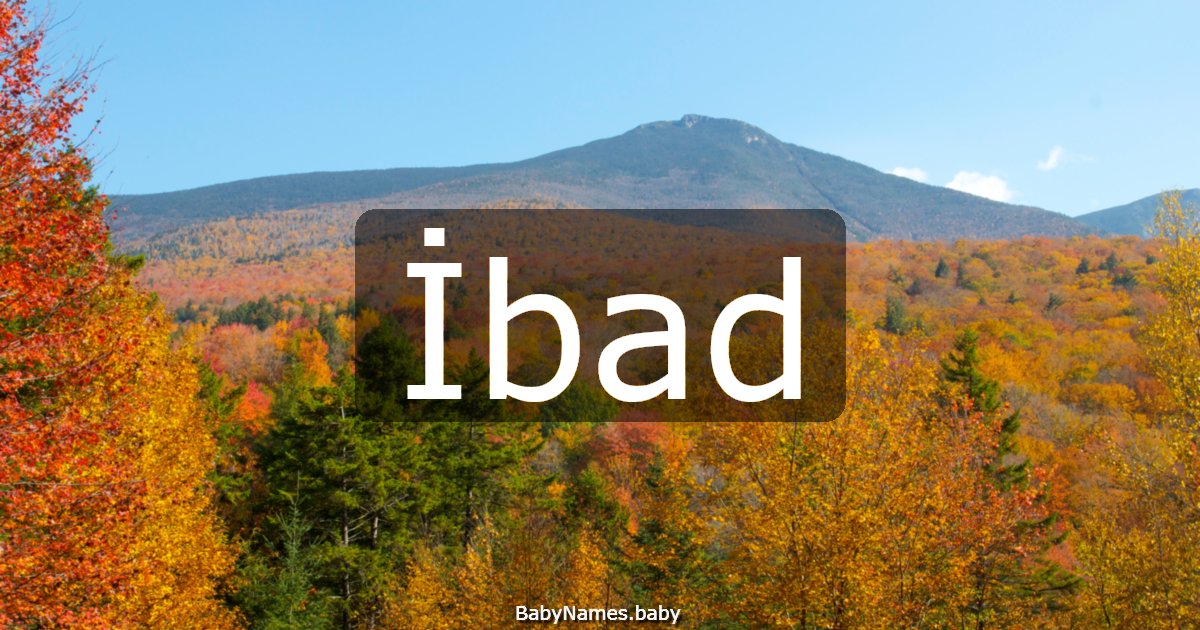 İbad