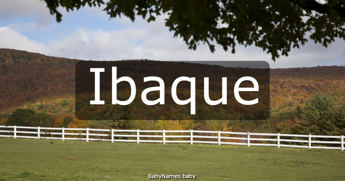Ibaque