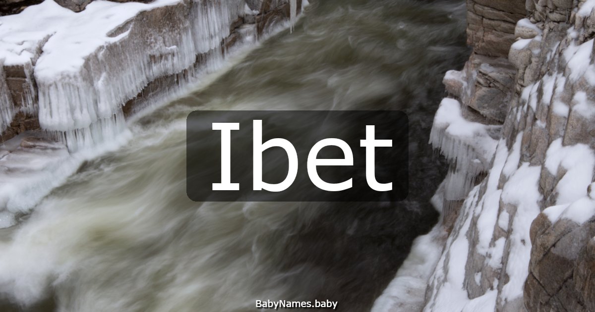 Ibet