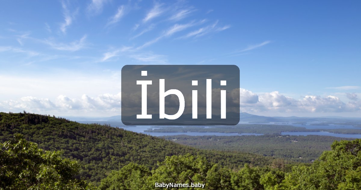 İbili