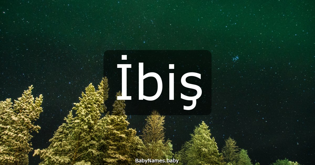 İbiş
