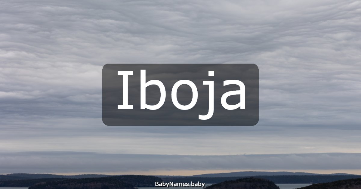 Iboja