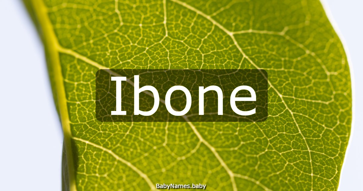 Ibone
